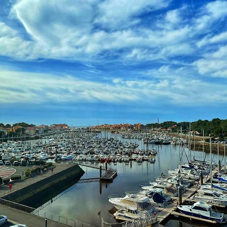 Port Sud - T3 En Duplex Avec Vue Panoramique Sur Le Port De Capbreton Apartment Exterior foto